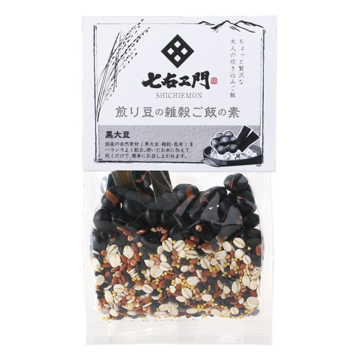 煎り豆の雑穀ご飯の素<br>黒大豆 - 画像 (1)